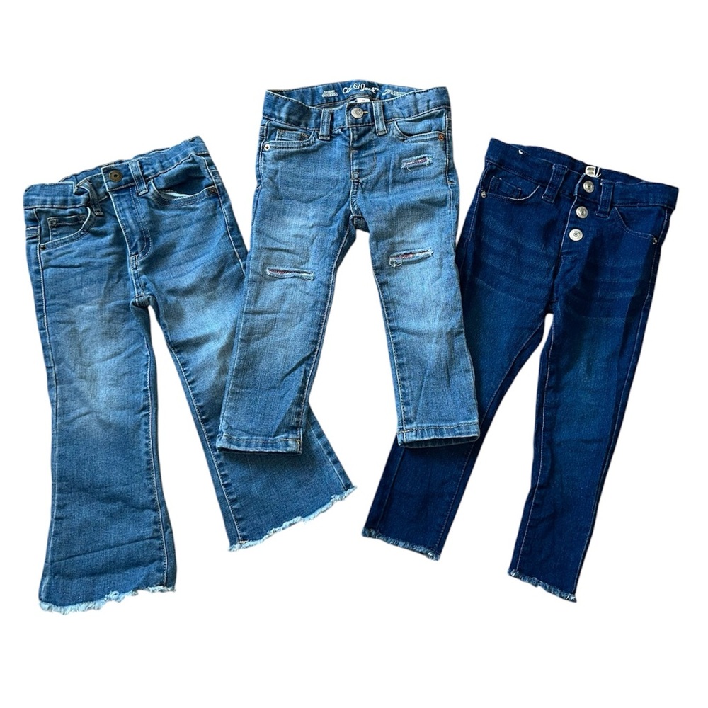 Cat & Jack Jessica Simpson Girls Jeans Bundle